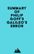 Summary of Philip Goff's Galileo's Error