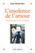 L'Insolence de l'amour - Fictions de la vie sexuelle