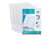 Lot de 10 pochettes perforées A4 - Variozip - Oxford - Compatible porte-vues Variozip