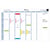 Planning magnétique Mensuel - Exacompta