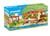 Box de poneys et roulotte - Playmobil - 70510