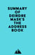 Summary of Deirdre Mask's The Address Book