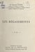 Les bégaiements - Conférence donnée au Palais de la découverte le 12 octobre 1968