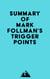 Summary of Mark Follman's Trigger Points