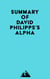 Summary of David Philipps's Alpha