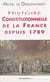 Histoire constitutionnelle de la France depuis 1789