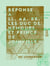 Réponse à LL. AA. RR. les duc de Nemours et prince de Joinville - Relative aux deux décrets du prince Louis-Napoléon, président de la République, ...