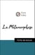Analyse de l'œuvre : La Métamorphose (résumé et fiche de lecture plébiscités par les enseignants sur fichedelecture.fr)