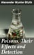 Poisons, Their Effects and Detection - A Manual for the Use of Analytical Chemists and Experts