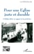 Pour une Eglise juste et durable - Célibat libre et appel à la prêtrise