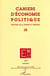 Cahiers d'économie politique n°35 - Automne 1999