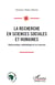 La recherche en sciences sociales et humaines - Guide pratique, méthodologie et cas concrets