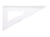 Equerre 60° Graph'it - 30 cm
