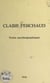Notes autobiographiques, 1896-1972