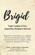 Brigid — Triple Goddess of Fire, Inspiration, Healing and Renewal