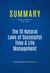 Summary: The 10 Natural Laws of Successful Time & Life Management - Review and Analysis of Smith's Book