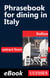 Phrasebook for dining in Italy