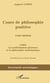Cours de philosophie positive - (1830) Les préliminaires généraux et la philosophie mathémat