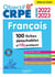 Objectif CRPE 2022 et 2023  Mes fiches détachables  - Français, épreuve écrite d'admissibilité