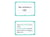 80 flashcards - 10,5 x 14,8 cm - Flash 2.0 Oxford - Ligné - cadre menthe