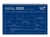 Calendrier 2022 - Oslo Calendar - 12x17 cm - Quo Vadis - Bleu