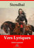 Vers lyriques – suivi d'annexes - Nouvelle édition 2019