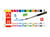 Gouache tablettes boite plastique - 15 couleurs
