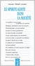 Le spiritualiste dans la société