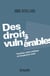 Des droits vulnérables - Handicap, action publique et changement social