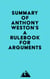 Summary of Anthony Weston's A Rulebook for Arguments