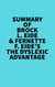 Summary of Brock L. Eide & Fernette F. Eide's The Dyslexic Advantage