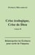 Crise écologique, crise de Dieu (II) - Réinterpréter les Écritures pour sortir de l'impasse