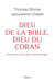 Dieu de la Bible, dieu du Coran