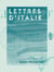 Lettres d'Italie - 1856-1857