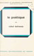 Le poétique - Pour une philosophie non théologique