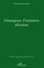 L'émergence d'initiatives africaines