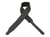 SANGLE CUIR/DAIM 6,3CM NOIR