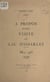 À propos d'une visite au lac d'Issarlès - Mai 1933