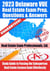 2023 Delaware VUE Real Estate Exam Prep Questions & Answers: Study Guide to Passing the Salesperson Real Estate License Exam Effortlessly