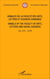 Annales de la faculté des arts, lettres et sciences humaines Vol XVI - 2015 - Annals of the faculty of arts, letters and social sciences