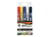 Jeu de 5 marqueurs acrylique Simply - Couleurs Primaires, Noir et Blanc - Daler Rowney
