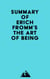 Summary of Erich Fromm's The Art of Being