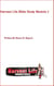 Harvest Life Bible Study Modules 1