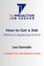 How to Get a Job Without Applying Online - The Proactive Job Seeker Series, #1