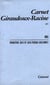 Carnet Giraudoux Racine Tome 1