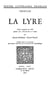 La Lyre - Texte original de 1641