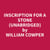 Inscription For A Stone (Unabridged)