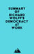 Summary of Richard Wolff's Democracy at Work