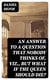 An Answer to a Question that Nobody thinks of, viz., But what if the Queen should Die?