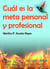 Cuál es la meta personal y profesional